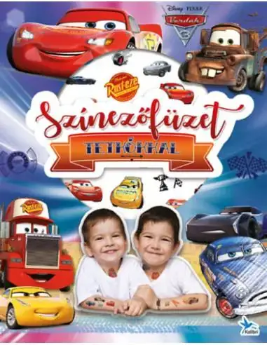 Alacsony ár Színezőfüzet tetkókkal - Verdák 3.