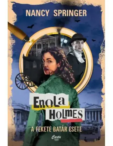 Vásárlói kedvenc Enola Holmes - A fekete batár esete