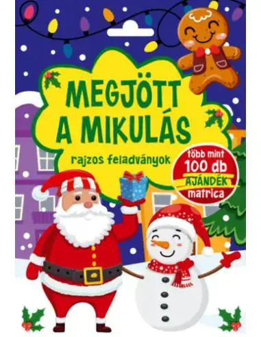 Expressz kézbesítés Megjött a Mikulás - Rajzos feladvány