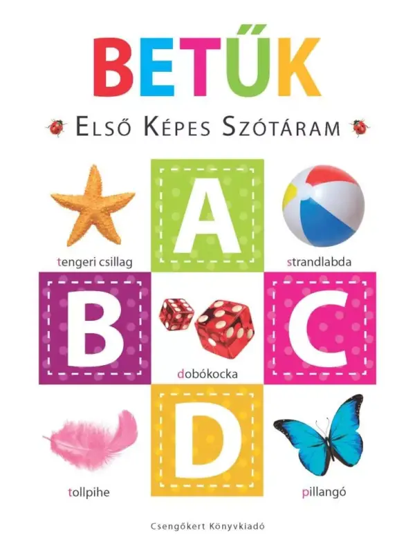 Legkelendőbb Betűk – Első képes szótáram – Szivacskönyv