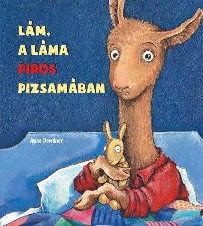 Prémium Lám, a láma piros pizsamában