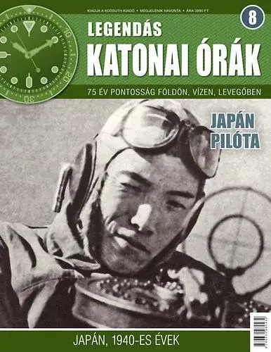 Biztonságos vásárlás Legendás katonai órák 8. - Japán pilóta