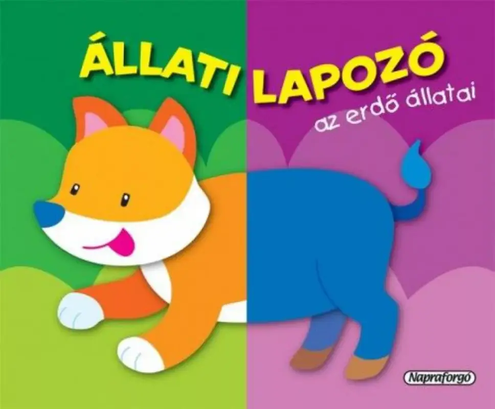Állati lapozó - Az erdő állatai Különleges ajánlat